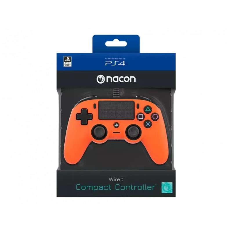 Manette Filaire Nacon PS4 / Orange - Nacon - photo 2