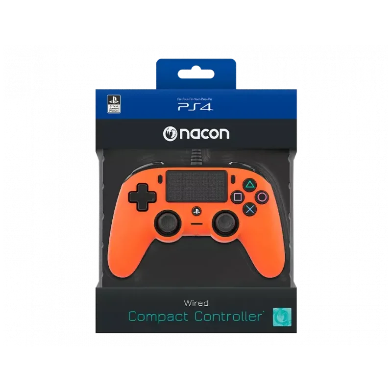 Manette Filaire Nacon PS4 / Orange - Nacon - photo 2