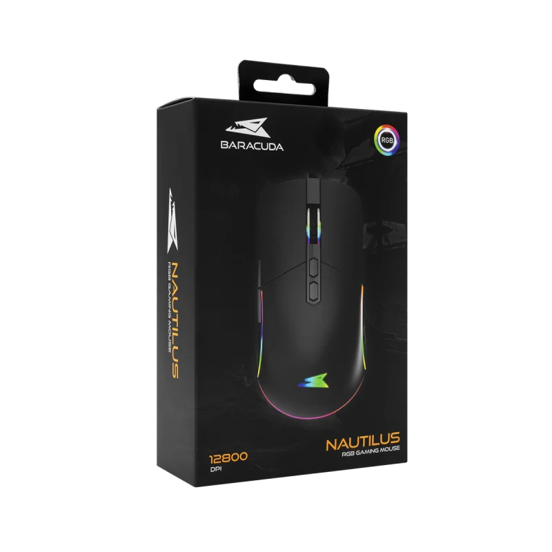 Souris Gaming Baracuda BGM-011 NAUTILUS / Noir - photo 7