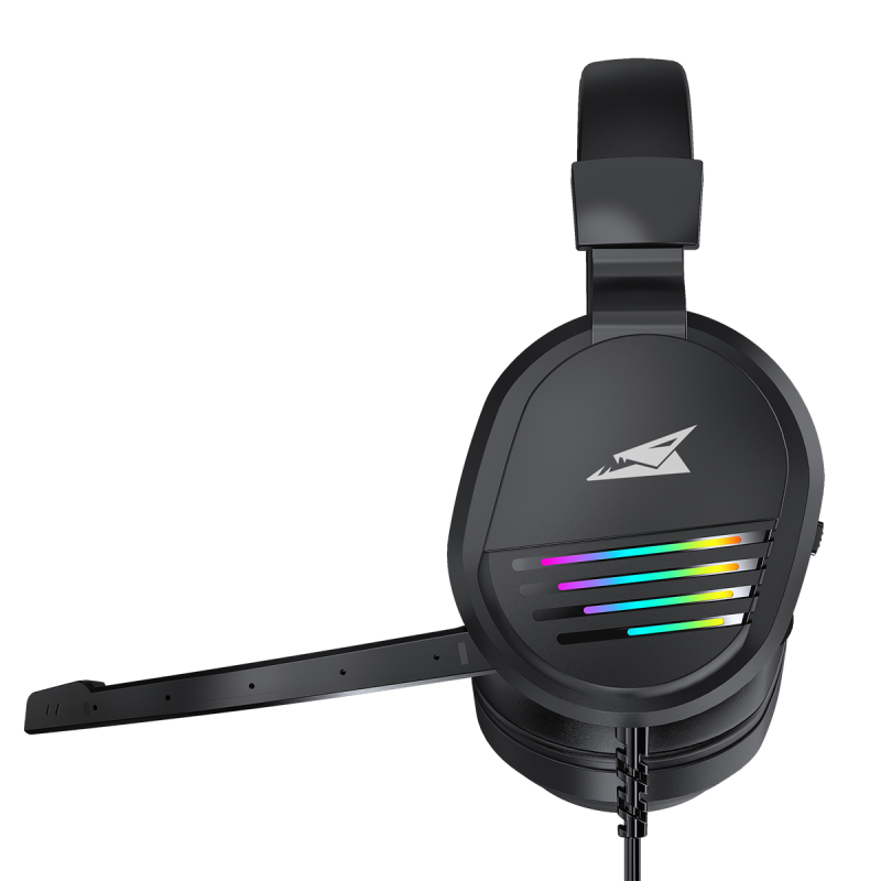 Micro-Casque Gaming Baracuda BGH-011 PEARL RGB / Noir - photo 4