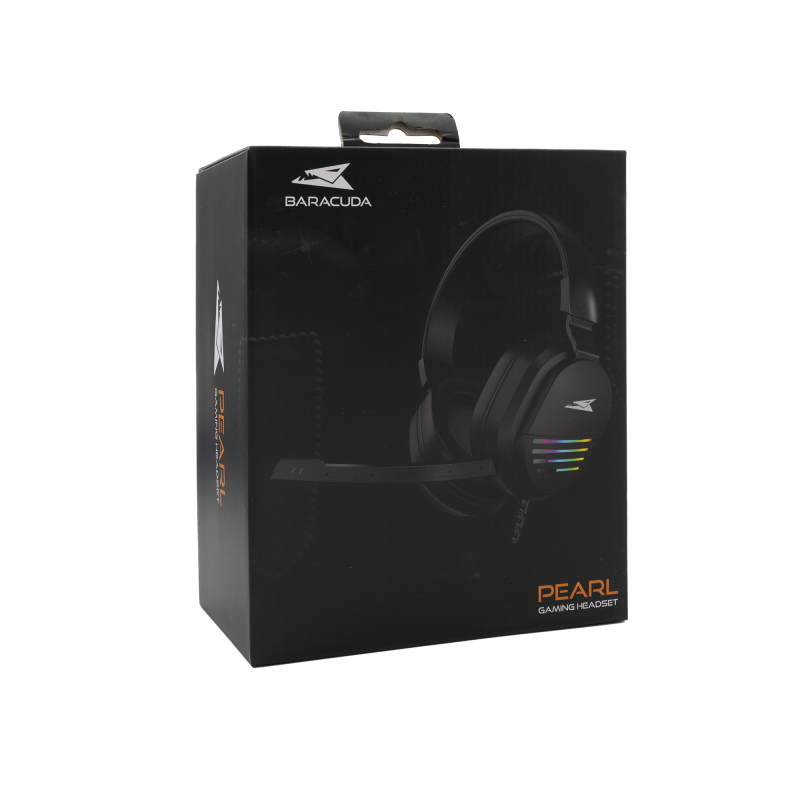Micro-Casque Gaming Baracuda BGH-011 PEARL RGB / Noir - photo 6