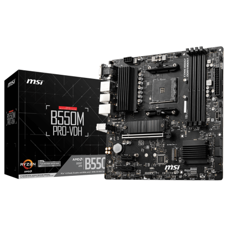 Carte mère MSI B550M PRO-VDH MATX DDR4 - MSI - photo 7