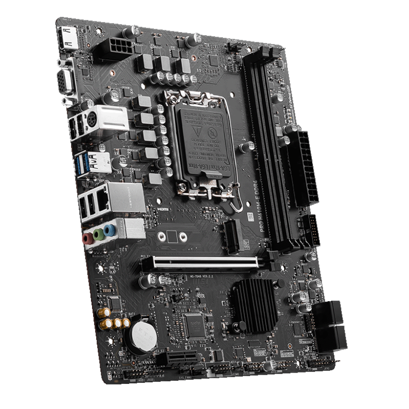 Carte mére MSI PRO H610M-E / Micro ATX / LGA1700 / DDR4 - MSI - photo 3