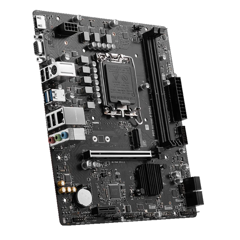 Carte mére MSI PRO H610M-E / Micro ATX / LGA1700 / DDR4 - MSI - photo 3