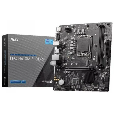 Carte mére MSI PRO H610M-E / Micro ATX / LGA1700 / DDR4 - MSI - photo 6