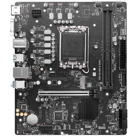 Carte mére MSI PRO H610M-E / Micro ATX / LGA1700 / DDR4 - MSI - photo 7