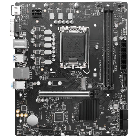 Carte mére MSI PRO H610M-E / Micro ATX / LGA1700 / DDR4 - MSI - photo 7