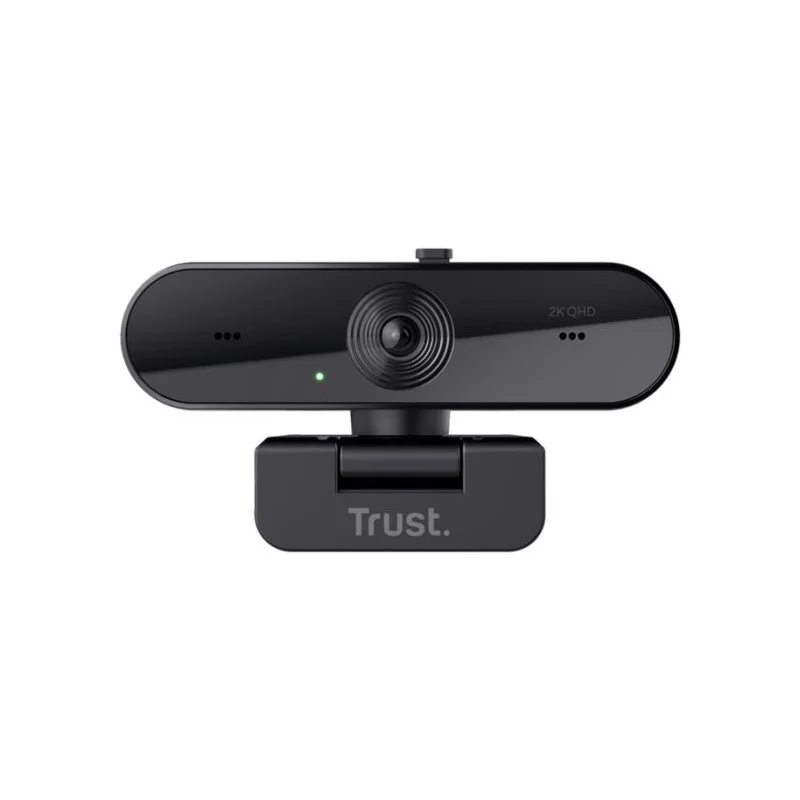 WEBCAM FILAIRE TRUST TAXON QHD ECO / NOIR