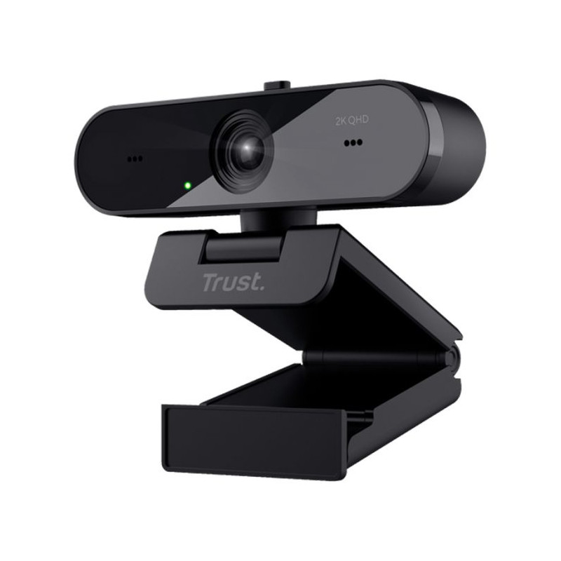 WEBCAM FILAIRE TRUST TAXON QHD ECO / NOIR - Trust - photo 2