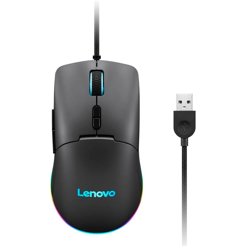 SOURIS FILAIRE GAMER LENOVO M210 RGB / NOIR - Lenovo - photo 2