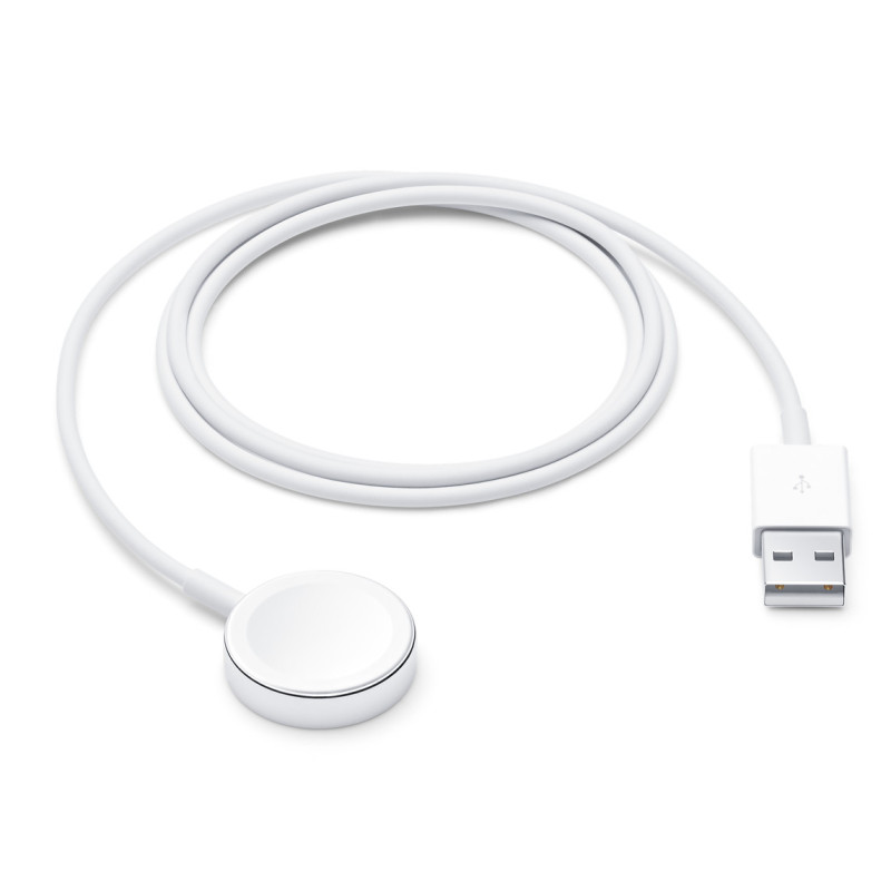 Câble de charge magnétique pour Apple Watch 1 Métre / Blanc - Apple - photo 1