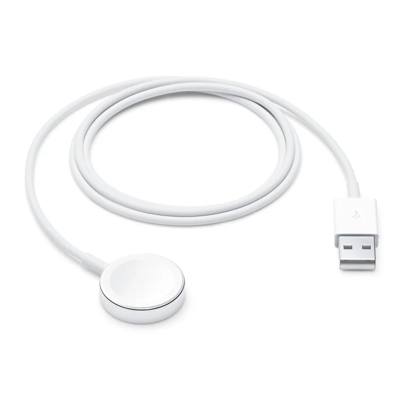 Câble de charge magnétique pour Apple Watch 1 Métre / Blanc