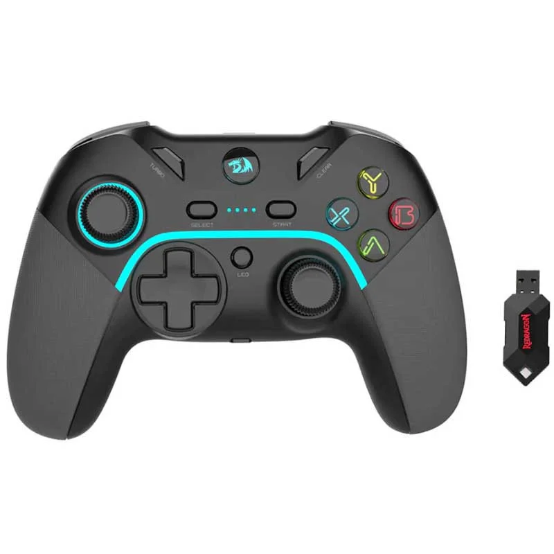 Manette De Jeux Sans Fil Redragon G808 Pro / Noir - Redragon - photo 1