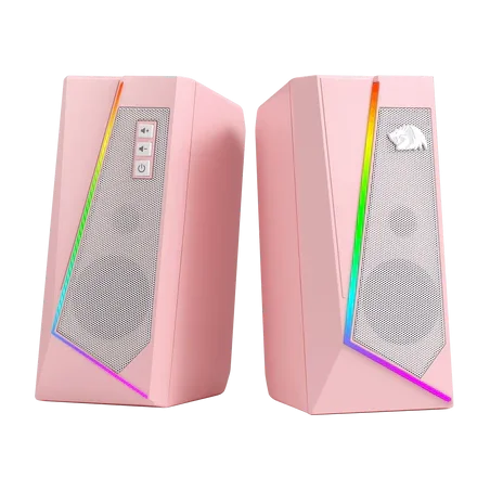 Haut Parleur Gamer Redragon ANVIL GS520 / Rose - Redragon - photo 3