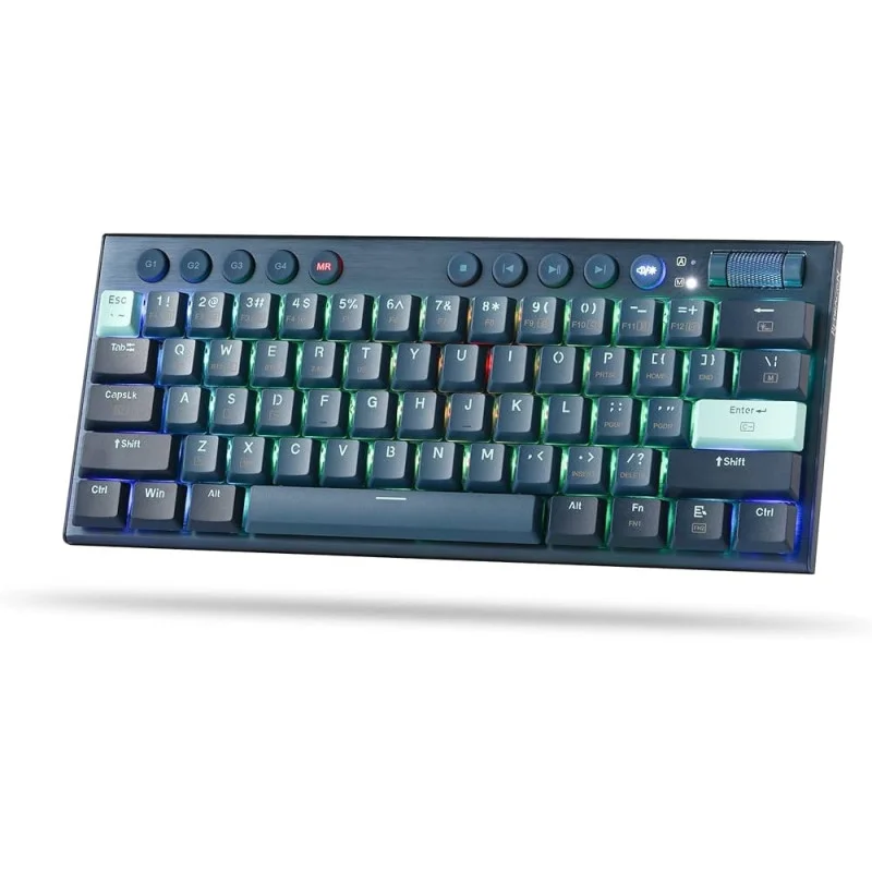Clavier Gamer Mécanique Redragon NOCTIS K632 PRO RGB / Red Switch / BLEU - Redragon - photo 6