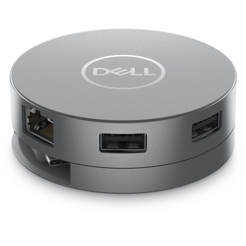 Adaptateur multiport USB-C 6-en-1 Dell DA305 / Gris - Dell - photo 3