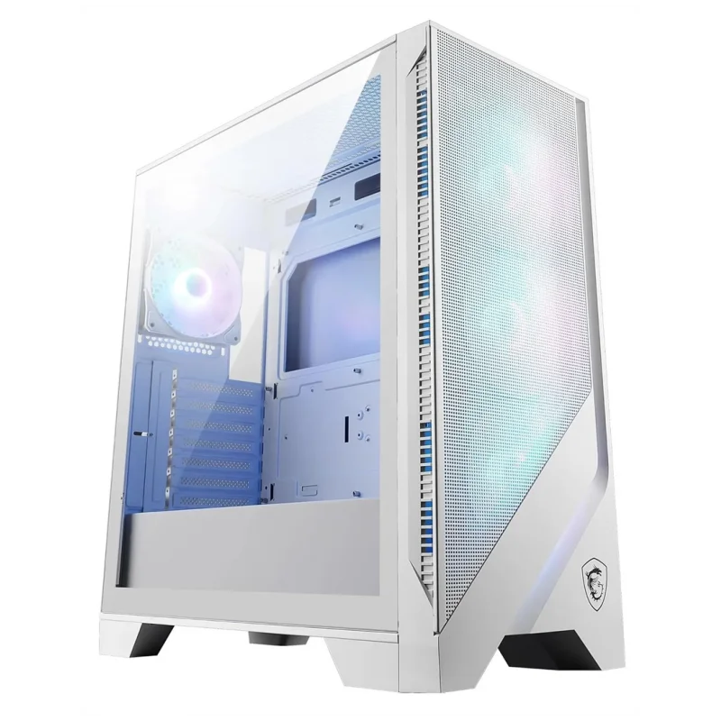 Boîtier Gamer Moyen Tour MSI MAG FORGE 320R AIRFLOW / ATX / WHITE - MSI - photo 1