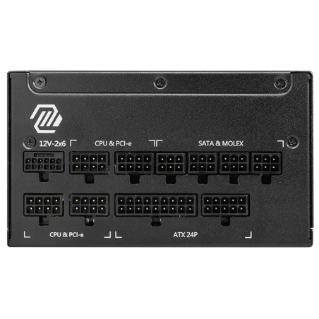 Boîte d'alimentation MSI MAG A1250GL PCIE5 / 80 PLUS Gold / 1250 W / Noir - MSI - photo 8