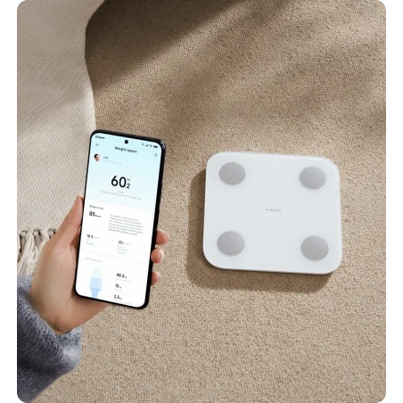 Pèse Personne Xiaomi Body Composition Scale S400 / Blanc - Xiaomi - photo 5