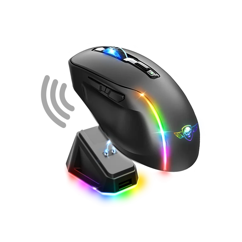 Souris Gaming Sans Fil Spirit of Gamer ELITE M50 RGB / Noir - Spirit of Gamer - photo 1
