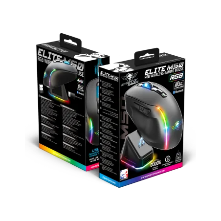 Souris Gaming Sans Fil Spirit of Gamer ELITE M50 RGB / Noir - Spirit of Gamer - photo 11