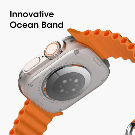 Smartwatch 8 Ultra multifonction SW8 PRO MAX / Orange et Noir - photo 11