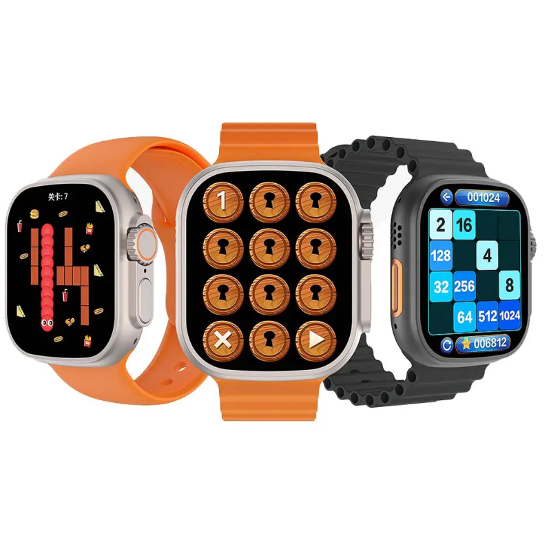 Smartwatch 8 Ultra multifonction SW8 PRO MAX / Orange et Noir - photo 2