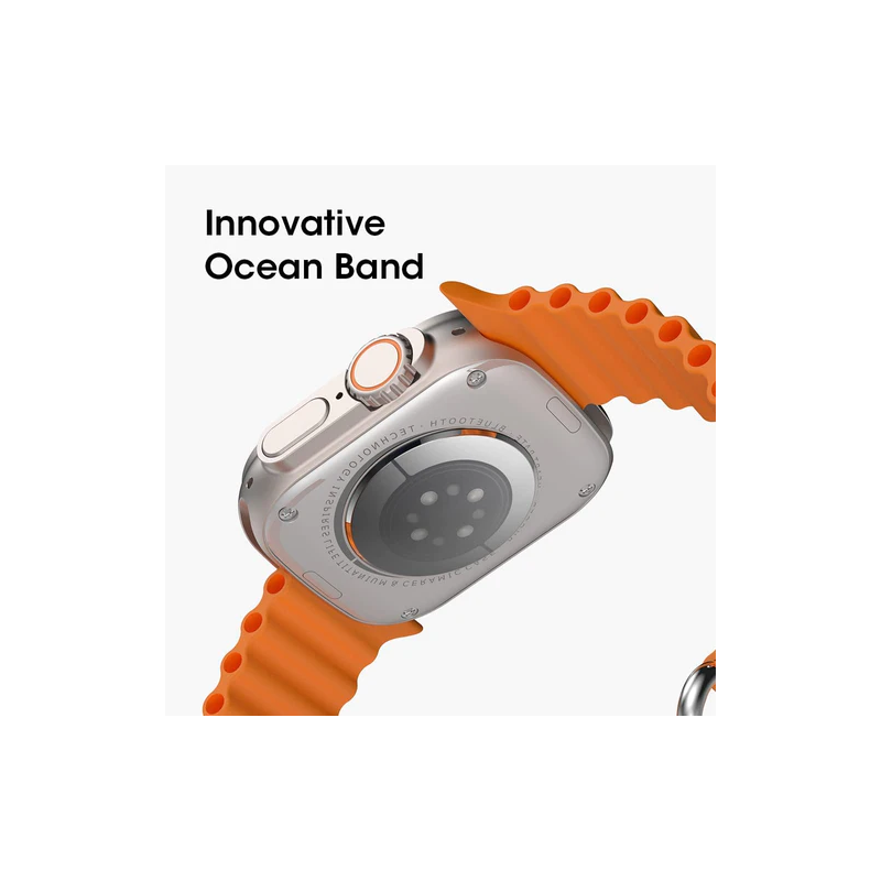 Smartwatch 8 Ultra multifonction SW8 PRO MAX / Orange et Noir - photo 4