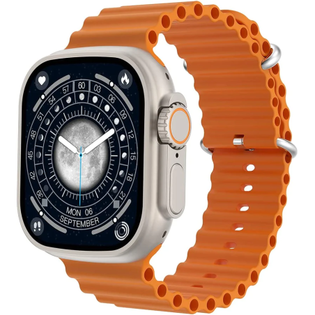Smartwatch 8 Ultra multifonction SW8 PRO MAX / Orange et Noir - photo 6