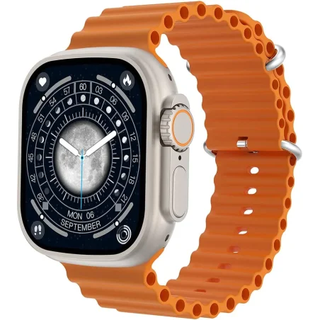 Smartwatch 8 Ultra multifonction SW8 PRO MAX / Orange et Noir - photo 6