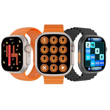 Smartwatch 8 Ultra multifonction SW8 PRO MAX / Orange et Noir - photo 7