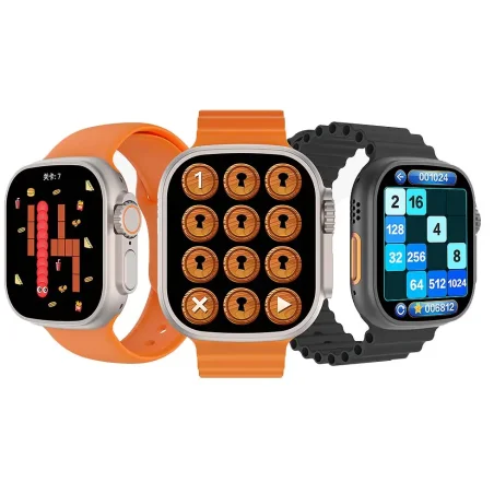 Smartwatch 8 Ultra multifonction SW8 PRO MAX / Orange et Noir - photo 7