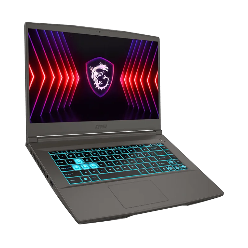 Pc Portable Gamer MSI Thin 15 B13U / i7-13620H / RTX 2050 4G / 512 Go SSD / Gris Cosmos