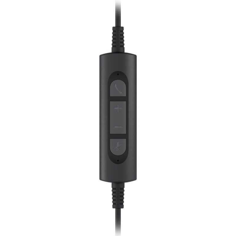 Micro-Casque Filaire AXTEL ONE DUO / USB / Noir - photo 6