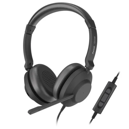 Micro-Casque Filaire AXTEL ONE DUO / USB / Noir - photo 8