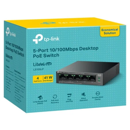 Switch de bureau TP-Link 5 ports 10/100 Mbps avec PoE 4 ports - TP-Link - photo 11
