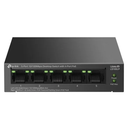 Switch de bureau TP-Link 5 ports 10/100 Mbps avec PoE 4 ports - TP-Link - photo 6