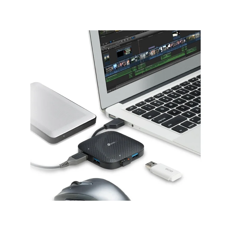 Hub USB TP-Link UH400 / 4 ports USB 3.0 / Noir - TP-Link - photo 2