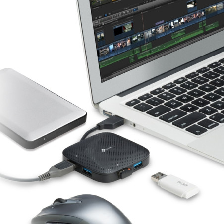 Hub USB TP-Link UH400 / 4 ports USB 3.0 / Noir - TP-Link - photo 6