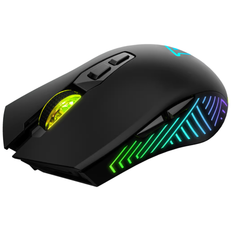 Ensemble Clavier et Souris Gaming Sans Fil Akuma Sentai C03wl / USB / Noir - photo 14