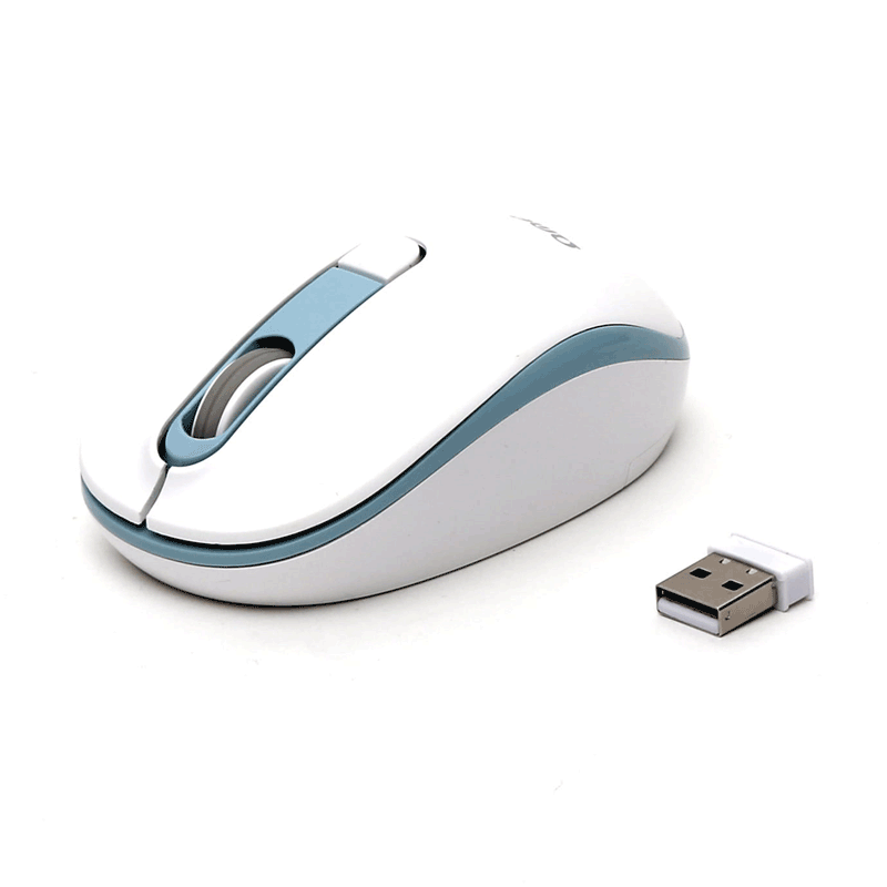 SOURIS OMEGA SANS FIL 1600DPI Blanc/bleu - photo 1