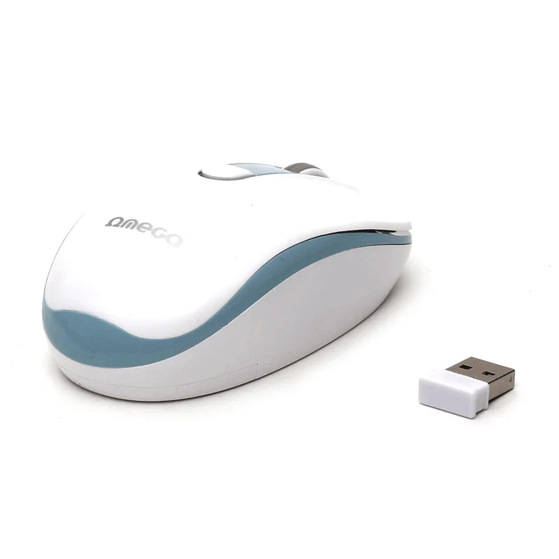 SOURIS OMEGA SANS FIL 1600DPI Blanc/bleu - photo 3