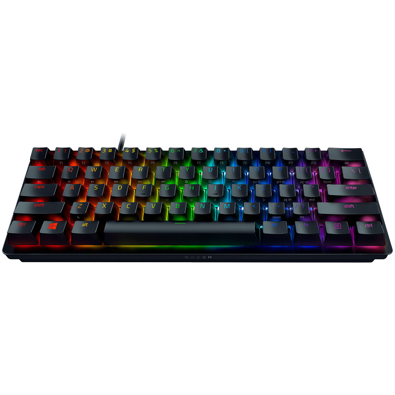 Clavier Gaming Filaire Razer Huntsman Mini / RGB / USB-C / Violet Switch / Noir - Razer - photo 3