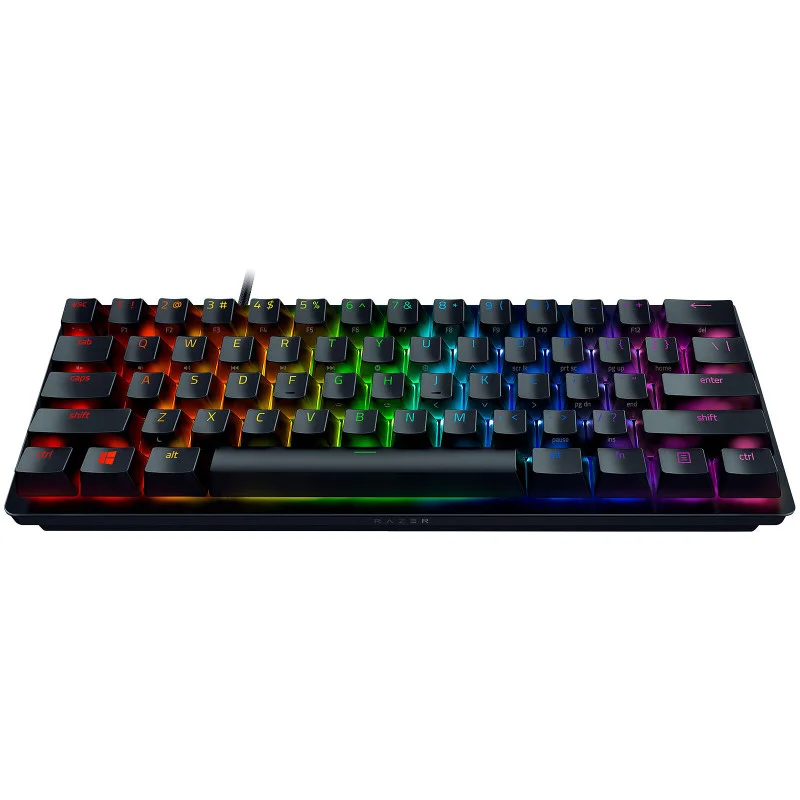 Clavier Gaming Filaire Razer Huntsman Mini / RGB / USB-C / Violet Switch / Noir - Razer - photo 3