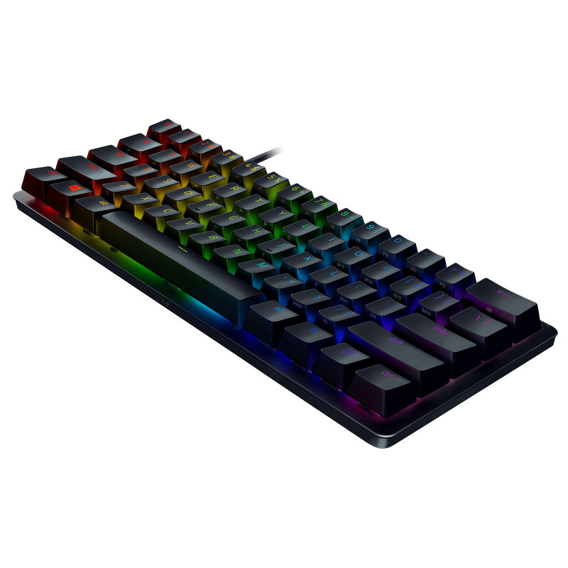 Clavier Gaming Filaire Razer Huntsman Mini / RGB / USB-C / Violet Switch / Noir - Razer - photo 4