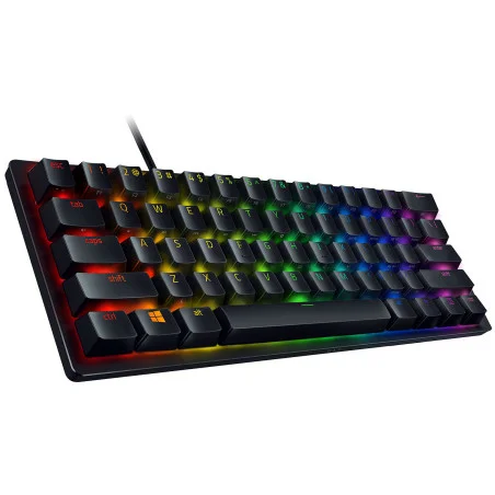 Clavier Gaming Filaire Razer Huntsman Mini / RGB / USB-C / Violet Switch / Noir - Razer - photo 8