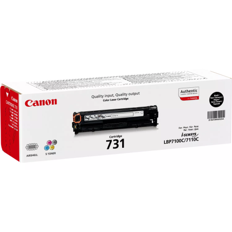 Toner Original Canon 731BK / 1400 Pages / Noir - Canon - photo 4