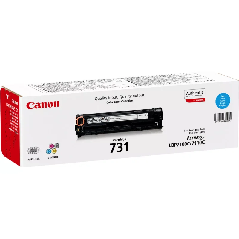 Toner Original Canon 731C / 1500 Pages / Cyan - Canon - photo 3