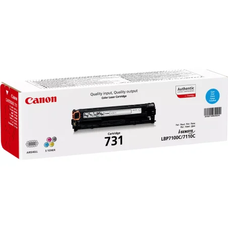 Toner Original Canon 731C / 1500 Pages / Cyan - Canon - photo 4