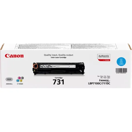 Toner Original Canon 731C / 1500 Pages / Cyan - Canon - photo 5